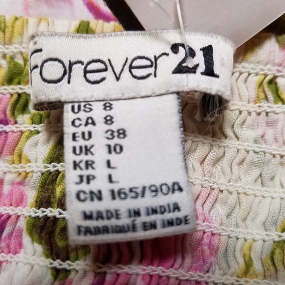 FOREVER 21 cotton spaghetti strap sundress 8💥🕚 - Picture 9 of 10